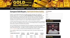 Desktop Screenshot of goldsellingguide.com